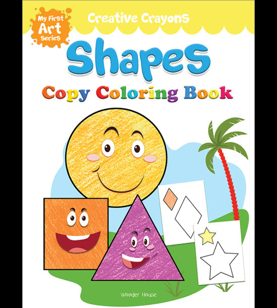 Colouring Book of Shapes: Creative Crayons Series - Crayon C…