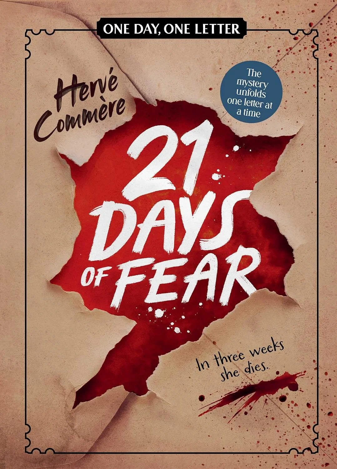 21 Days of Fear: One Day, One Letter by Herv Commre