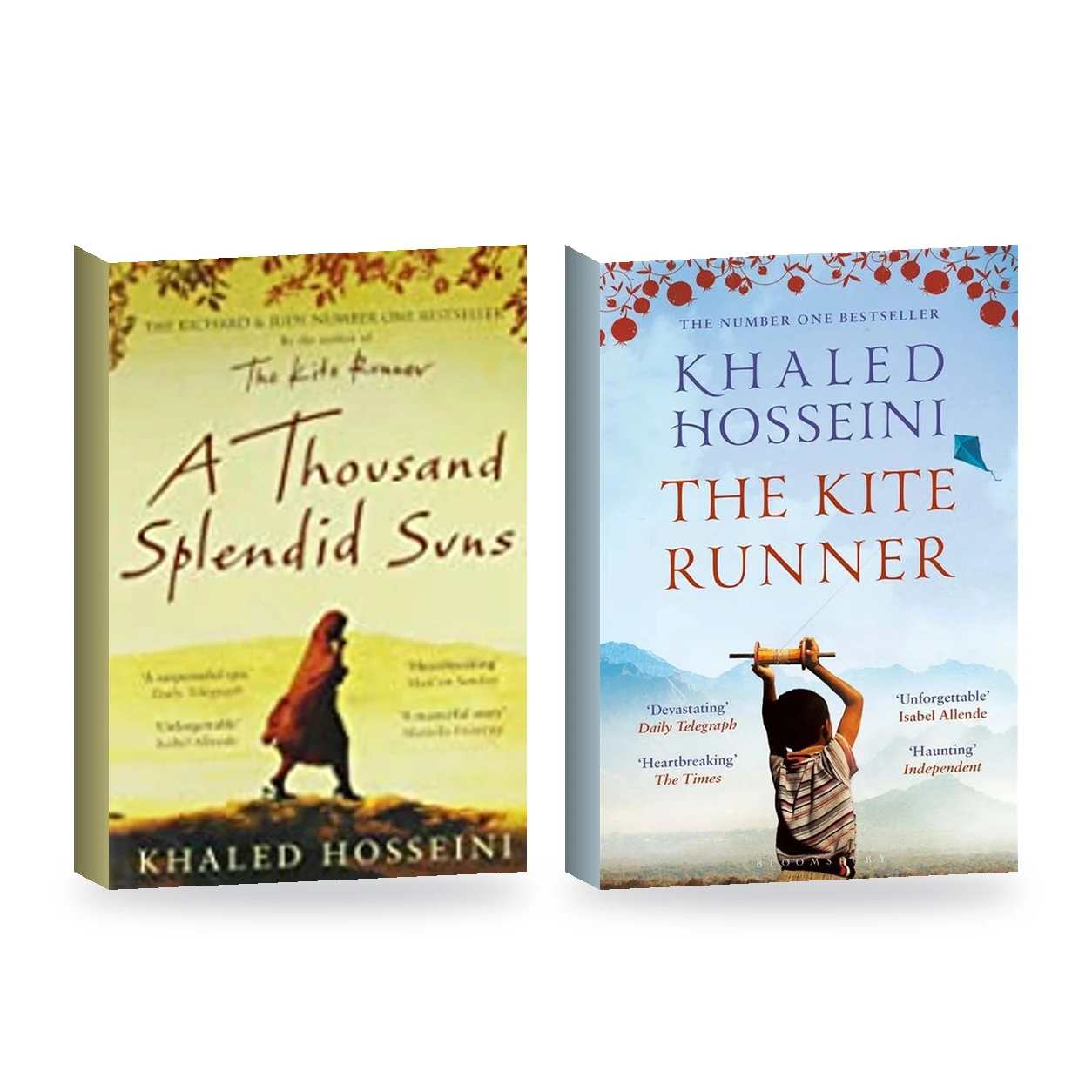 A Thousand Splendid Suns + The Kite Runner | Khaled Hosseini Set…