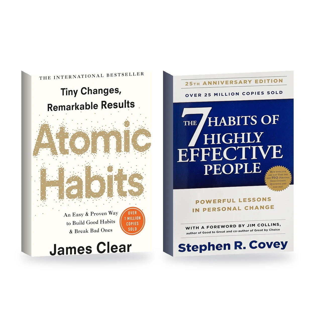 Atomic Habits + The 7 Habits of Highly Effective People | Set of…