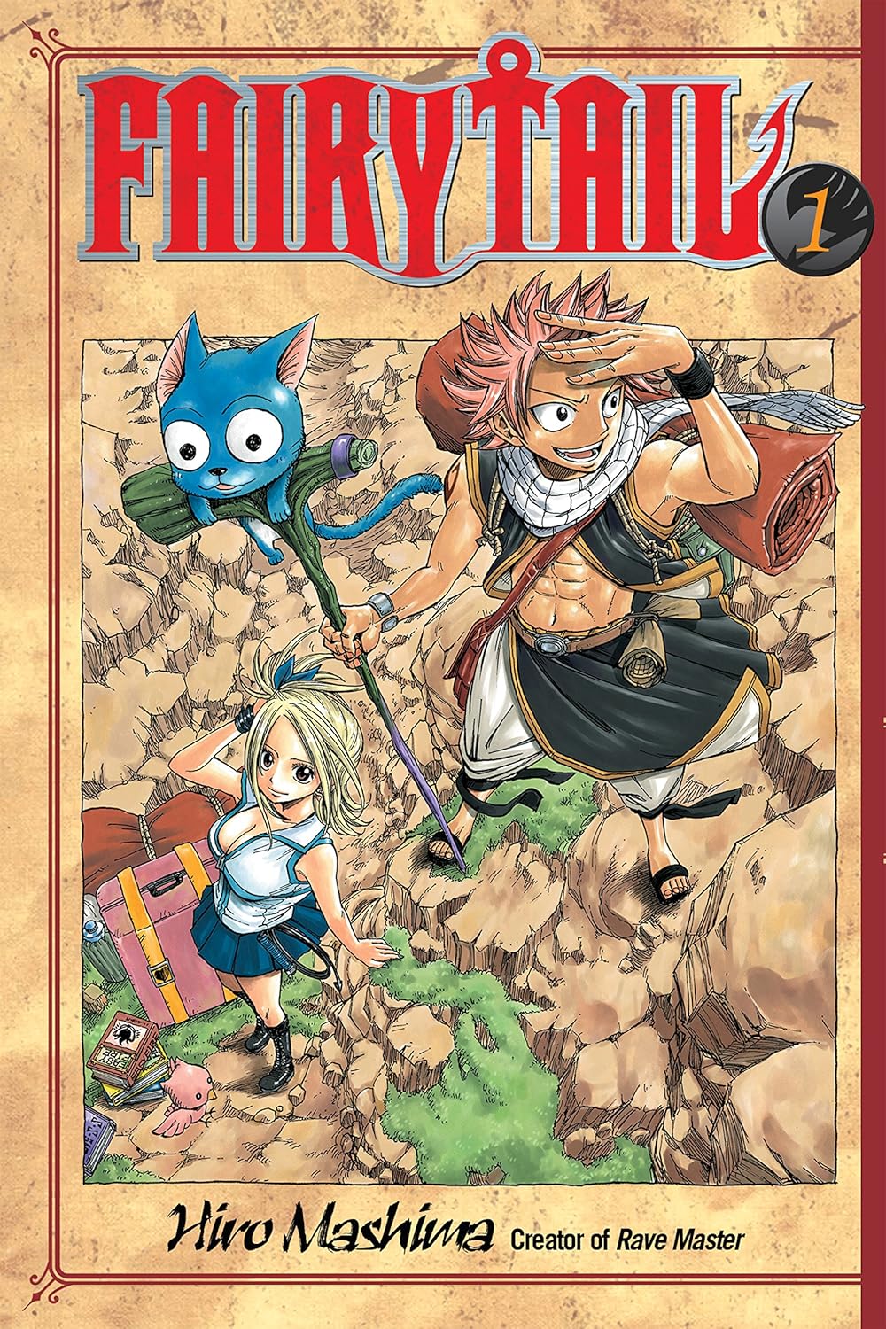 Fairy Tail Vol. 1 + One Piece Vol 1 + Bleach 01: Strawberry and …