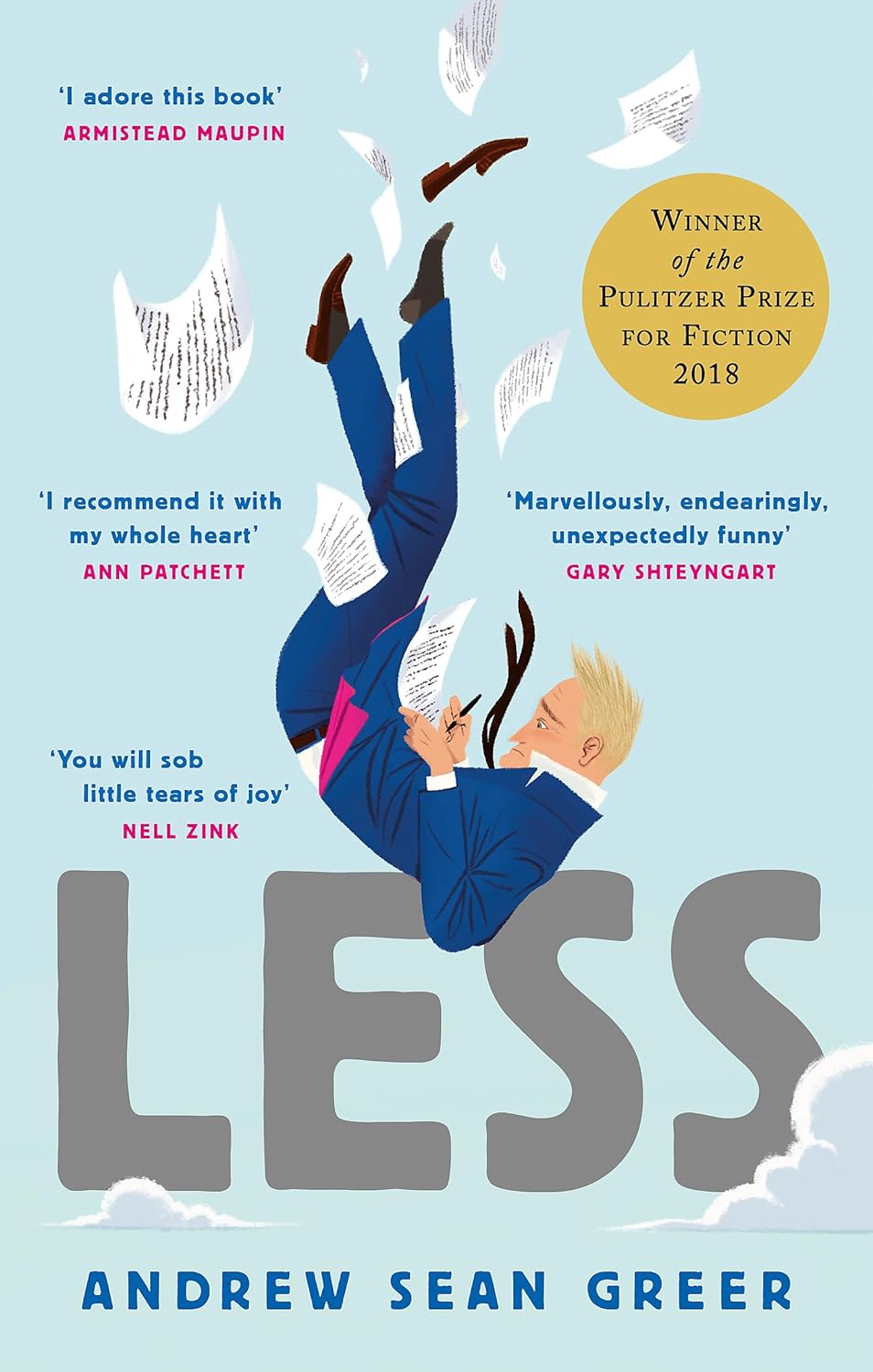 LESS by Andrew Sean Greer + WHY I AM A HINDU + The 100 Year Blue…