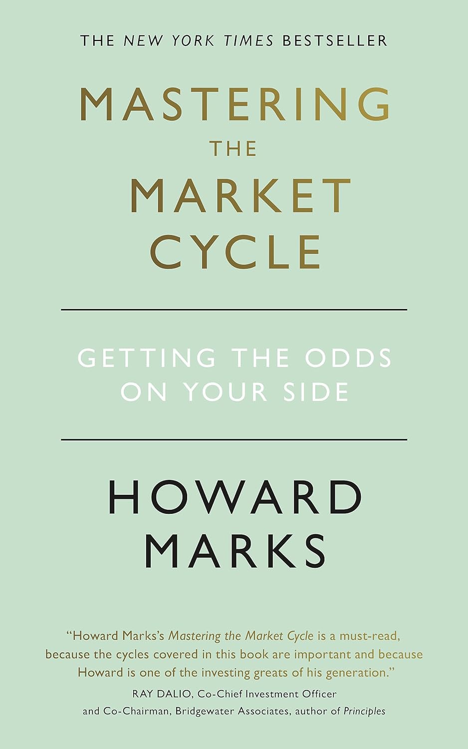 MASTERING THE MARKET CYCLE by Howard Marks + Market Wizards: The…