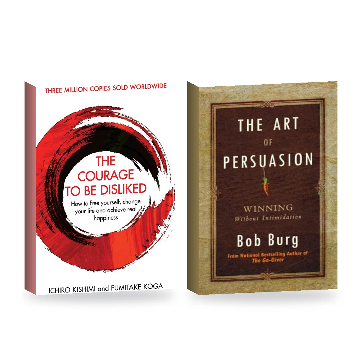 The Courage To Be Disliked + The Art of Persuasion | Set of 2 Bo…