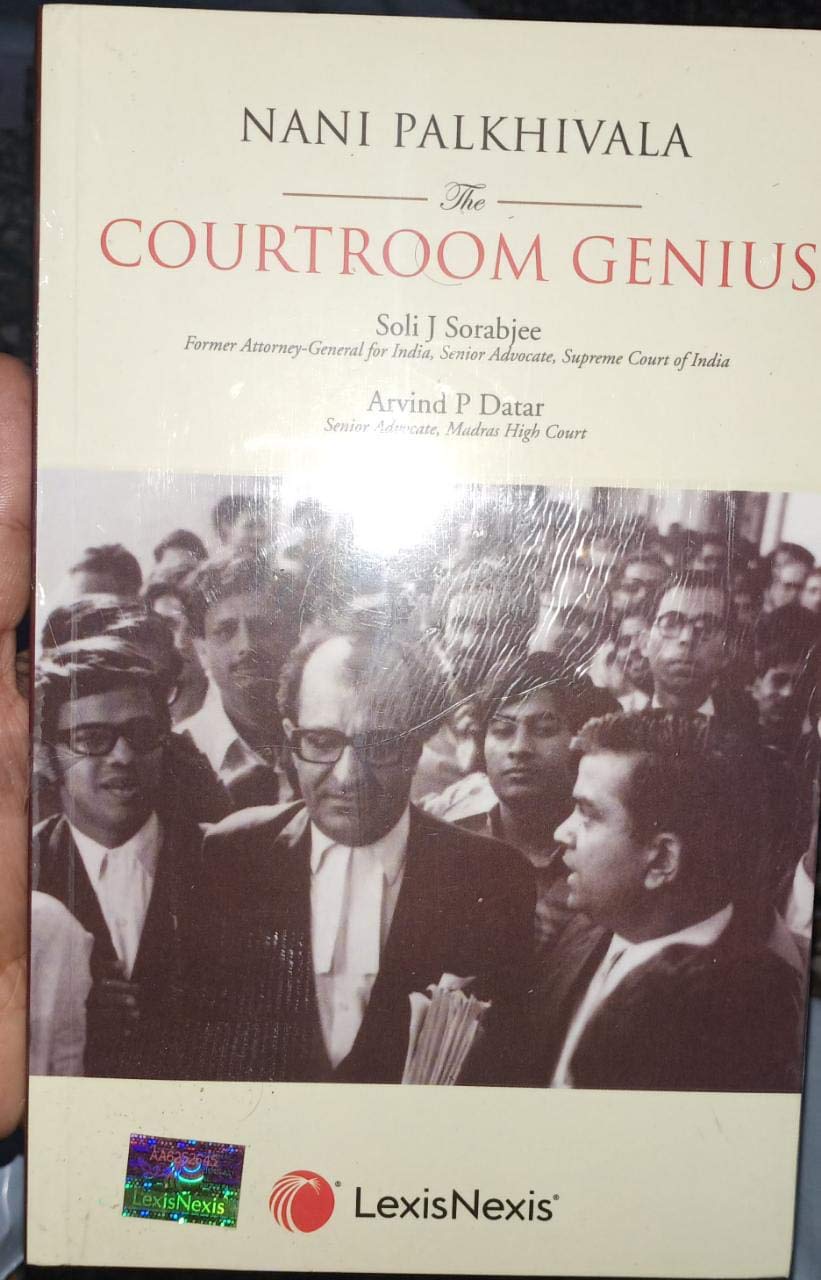 The Courtroom Genius By Soli J. Sorabjee & Arvind Datar + Orbita…