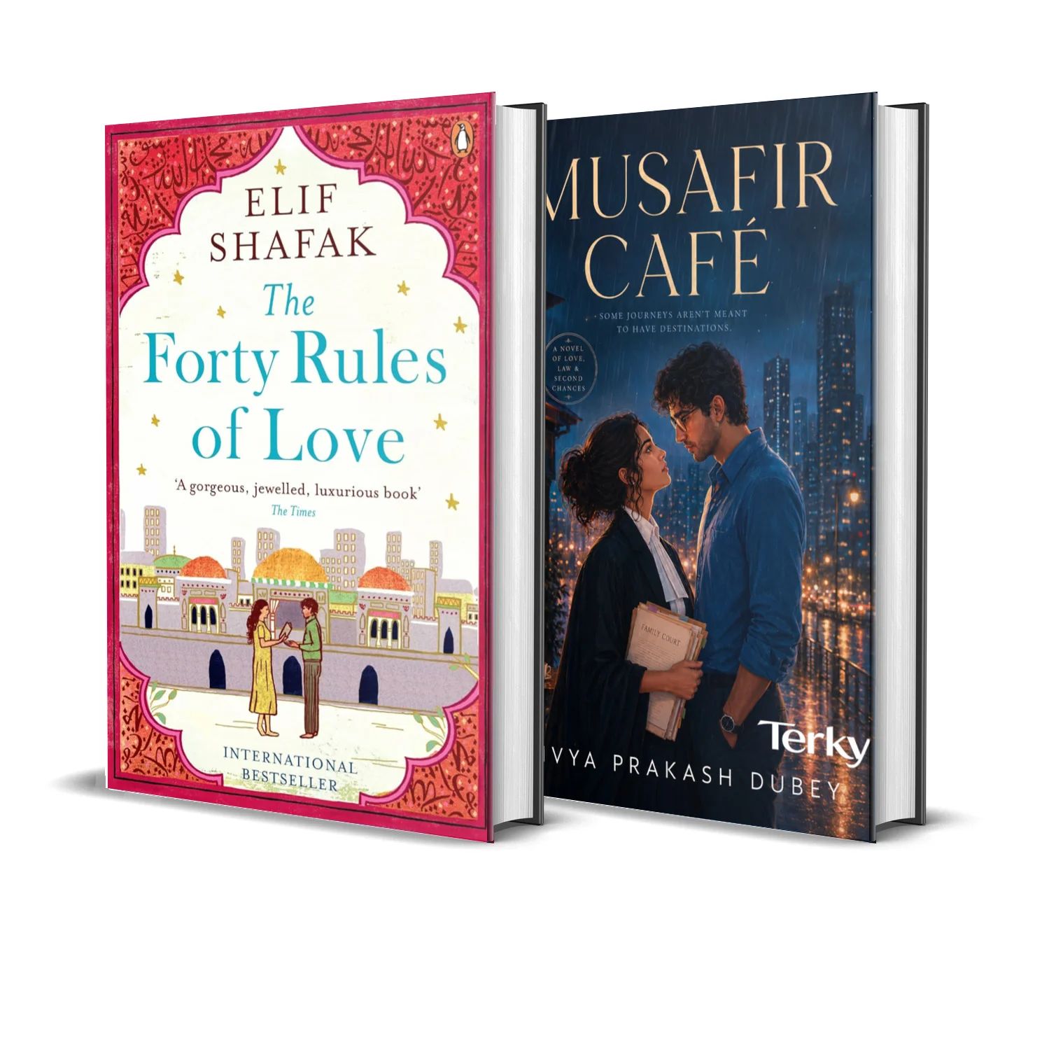 The Forty Rules of Love + Musafir Cafe in English Edition Combo …