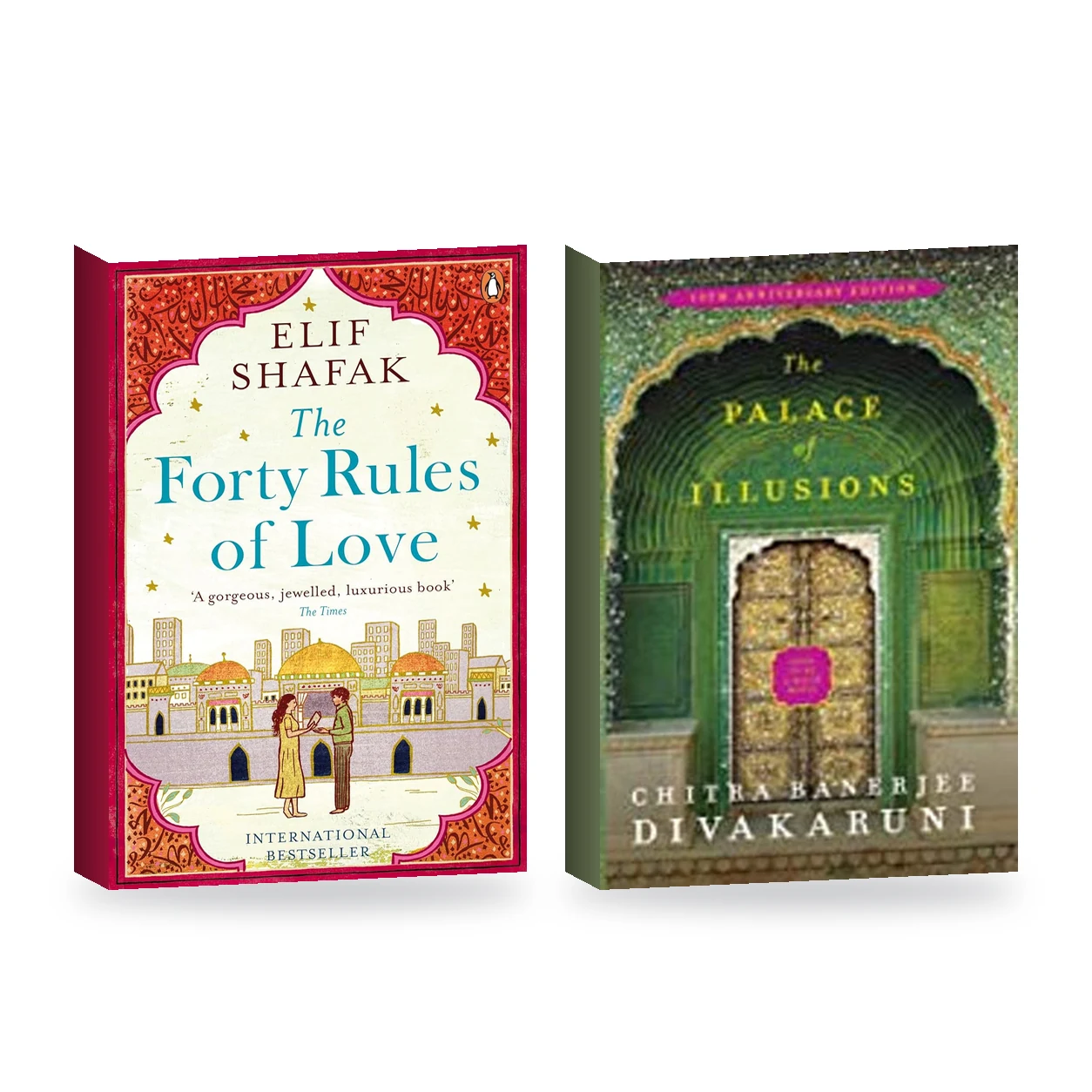 The Forty Rules of Love + The Palace of Illusions | Set of 2 Nov…