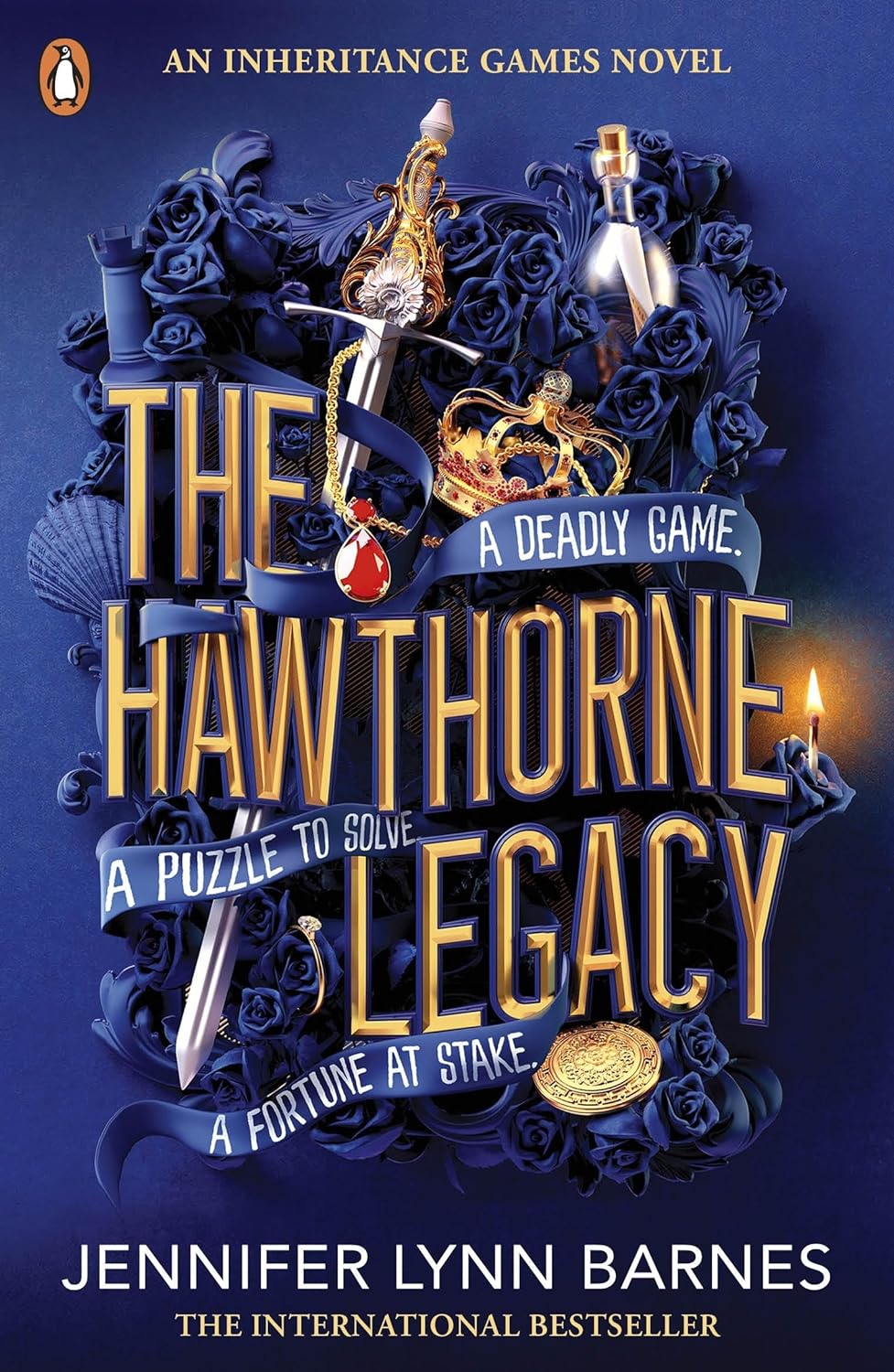 The Hawthorne Legacy by BARNES JENNIFER LYNN + The Final Gambit …