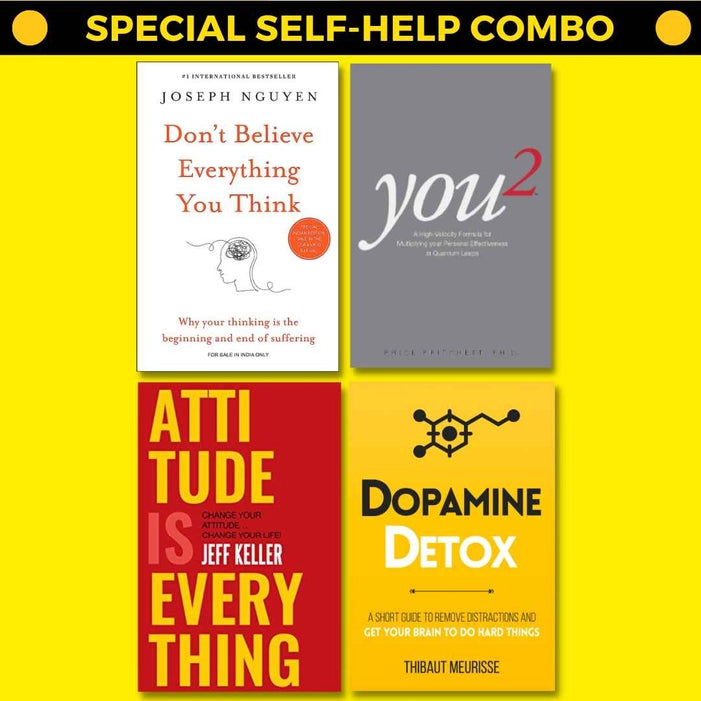 (COMBO SET) Don't Believe Everything You Think + You2 + Attitude…